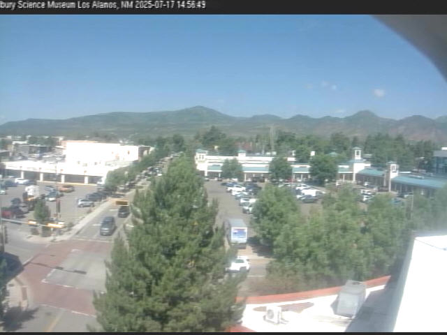 Thumbnail for current weather camera view from The Bradbury Science Museum in Los Alamos, New Mexico