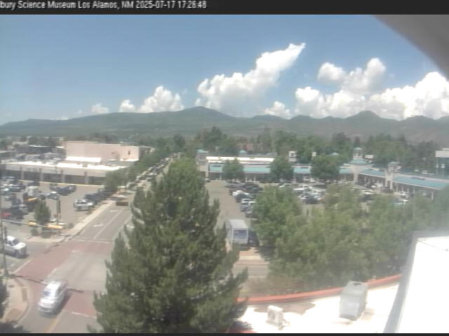 Thumbnail for current weather camera view from The Bradbury Science Museum in Los Alamos, New Mexico