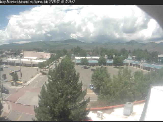 Thumbnail for current weather camera view from The Bradbury Science Museum in Los Alamos, New Mexico
