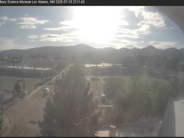 Thumbnail for current weather camera view from The Bradbury Science Museum in Los Alamos, New Mexico