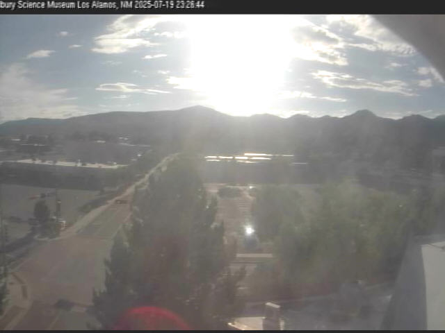 Thumbnail for current weather camera view from The Bradbury Science Museum in Los Alamos, New Mexico