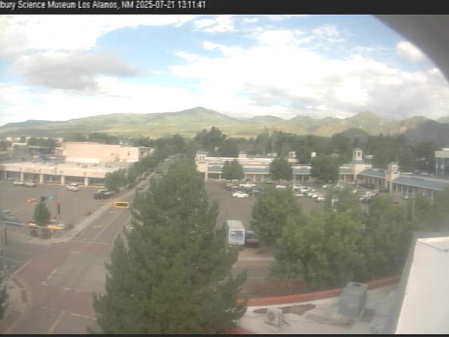Thumbnail for current weather camera view from The Bradbury Science Museum in Los Alamos, New Mexico