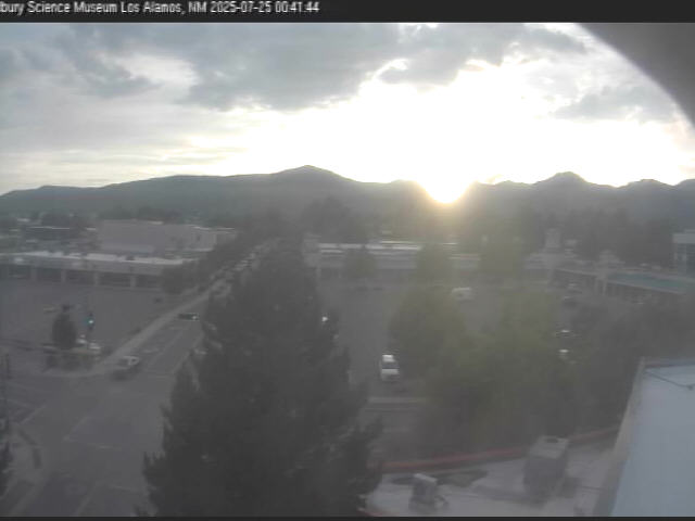 Thumbnail for current weather camera view from The Bradbury Science Museum in Los Alamos, New Mexico