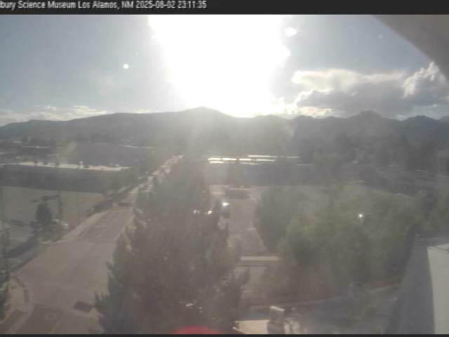 Thumbnail for current weather camera view from The Bradbury Science Museum in Los Alamos, New Mexico