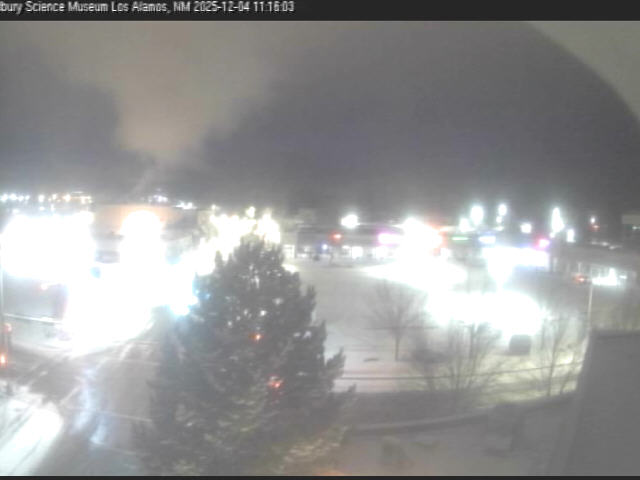 Thumbnail for current weather camera view from The Bradbury Science Museum in Los Alamos, New Mexico