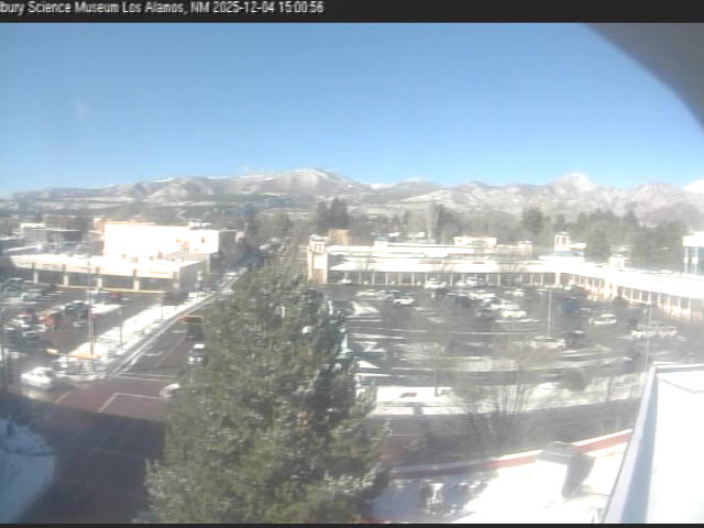 Thumbnail for current weather camera view from The Bradbury Science Museum in Los Alamos, New Mexico
