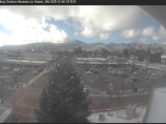 Thumbnail for current weather camera view from The Bradbury Science Museum in Los Alamos, New Mexico