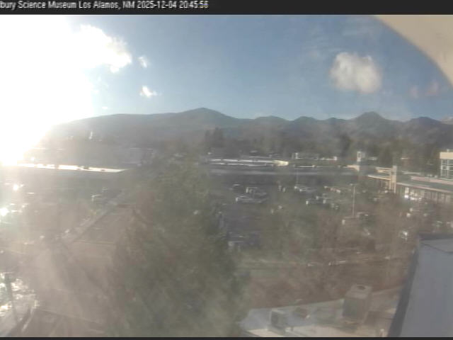 Thumbnail for current weather camera view from The Bradbury Science Museum in Los Alamos, New Mexico
