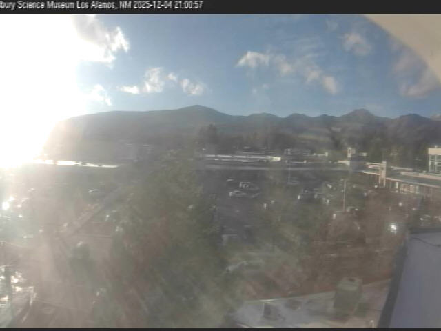 Thumbnail for current weather camera view from The Bradbury Science Museum in Los Alamos, New Mexico