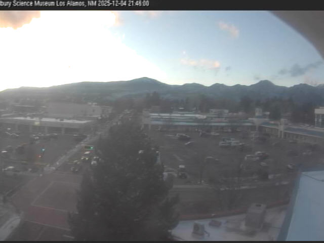 Thumbnail for current weather camera view from The Bradbury Science Museum in Los Alamos, New Mexico