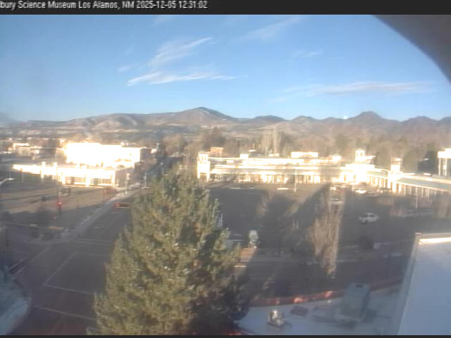 Thumbnail for current weather camera view from The Bradbury Science Museum in Los Alamos, New Mexico
