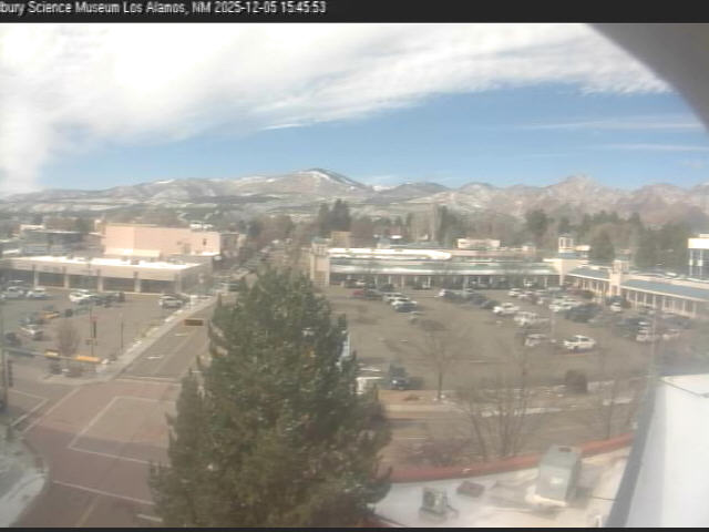 Thumbnail for current weather camera view from The Bradbury Science Museum in Los Alamos, New Mexico
