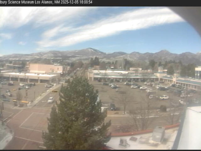 Thumbnail for current weather camera view from The Bradbury Science Museum in Los Alamos, New Mexico