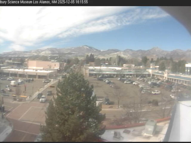 Thumbnail for current weather camera view from The Bradbury Science Museum in Los Alamos, New Mexico
