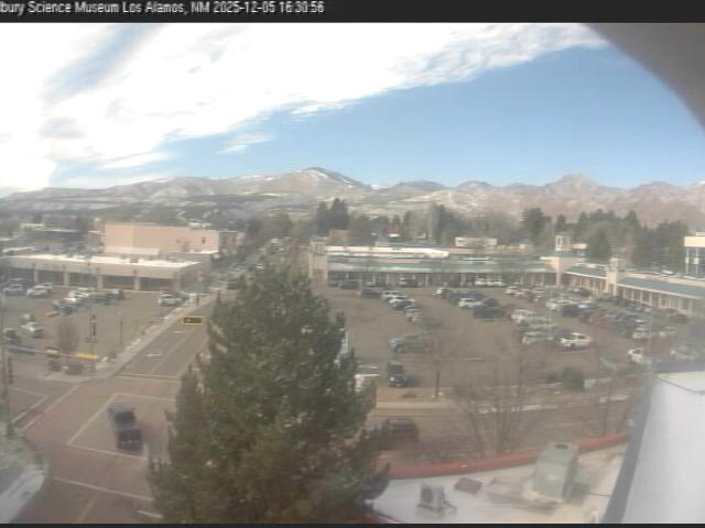 Thumbnail for current weather camera view from The Bradbury Science Museum in Los Alamos, New Mexico