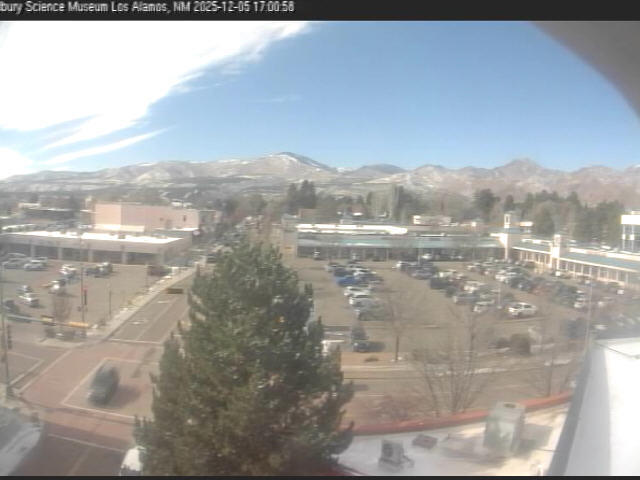Thumbnail for current weather camera view from The Bradbury Science Museum in Los Alamos, New Mexico