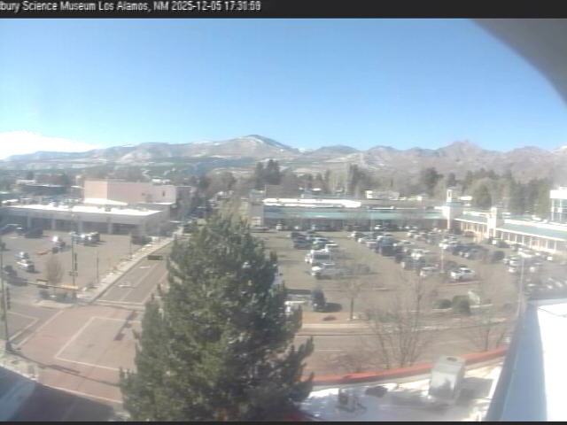Thumbnail for current weather camera view from The Bradbury Science Museum in Los Alamos, New Mexico