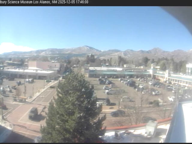 Thumbnail for current weather camera view from The Bradbury Science Museum in Los Alamos, New Mexico
