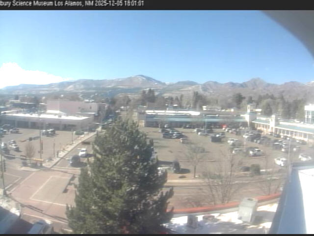 Thumbnail for current weather camera view from The Bradbury Science Museum in Los Alamos, New Mexico