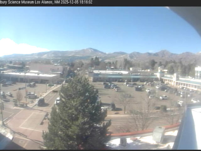 Thumbnail for current weather camera view from The Bradbury Science Museum in Los Alamos, New Mexico