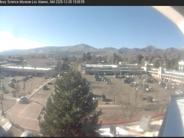 Thumbnail for current weather camera view from The Bradbury Science Museum in Los Alamos, New Mexico