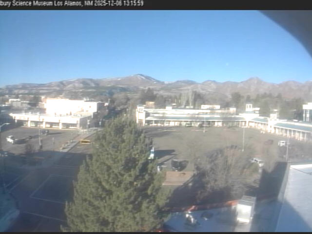 Thumbnail for current weather camera view from The Bradbury Science Museum in Los Alamos, New Mexico