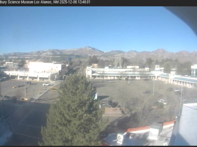 Thumbnail for current weather camera view from The Bradbury Science Museum in Los Alamos, New Mexico