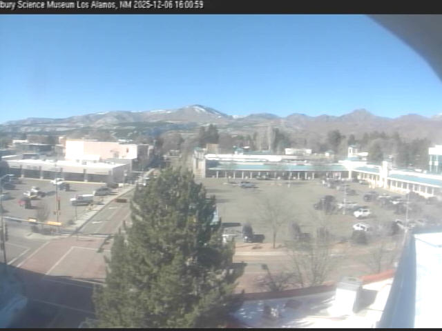 Thumbnail for current weather camera view from The Bradbury Science Museum in Los Alamos, New Mexico