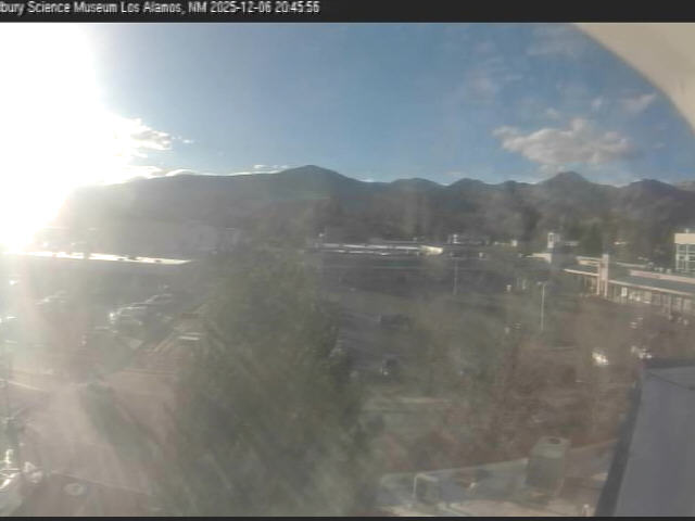 Thumbnail for current weather camera view from The Bradbury Science Museum in Los Alamos, New Mexico