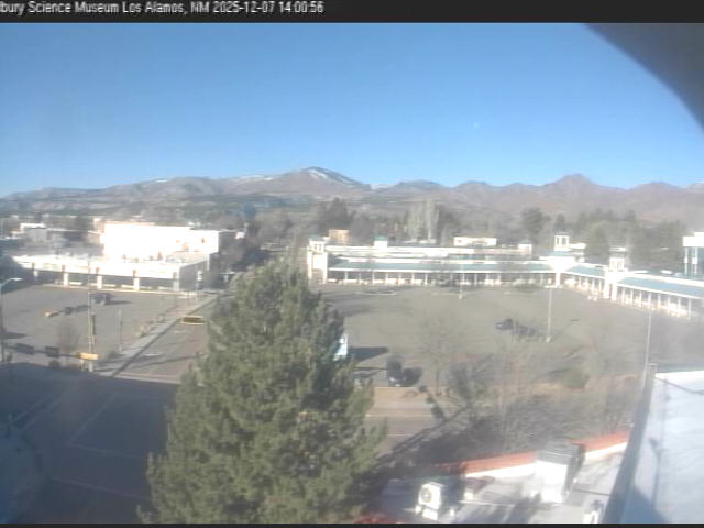 Thumbnail for current weather camera view from The Bradbury Science Museum in Los Alamos, New Mexico