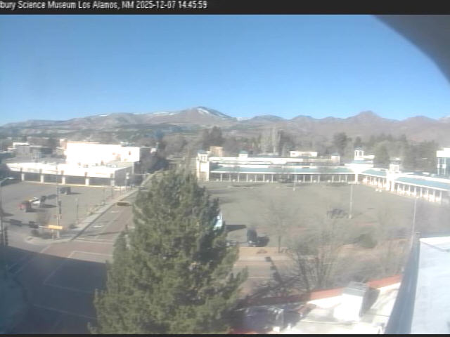 Thumbnail for current weather camera view from The Bradbury Science Museum in Los Alamos, New Mexico