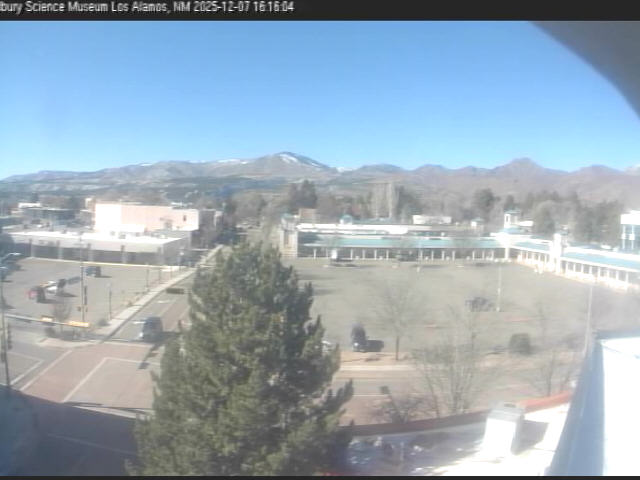 Thumbnail for current weather camera view from The Bradbury Science Museum in Los Alamos, New Mexico
