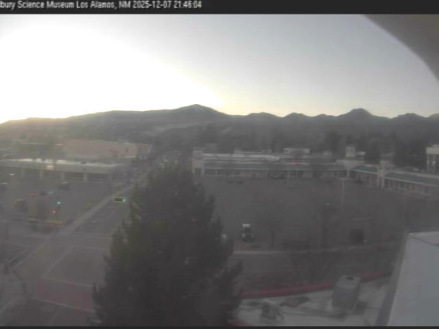 Thumbnail for current weather camera view from The Bradbury Science Museum in Los Alamos, New Mexico