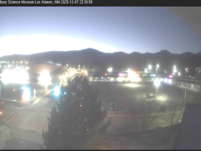 Thumbnail for current weather camera view from The Bradbury Science Museum in Los Alamos, New Mexico