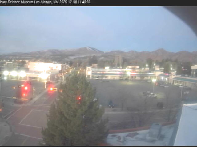 Thumbnail for current weather camera view from The Bradbury Science Museum in Los Alamos, New Mexico