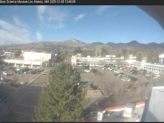 Thumbnail for current weather camera view from The Bradbury Science Museum in Los Alamos, New Mexico