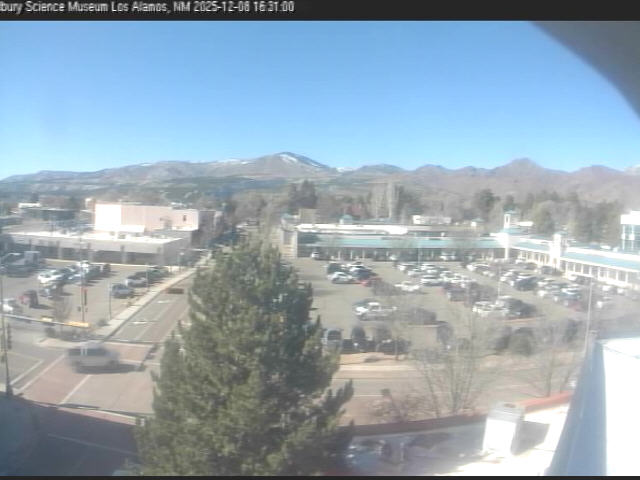 Thumbnail for current weather camera view from The Bradbury Science Museum in Los Alamos, New Mexico