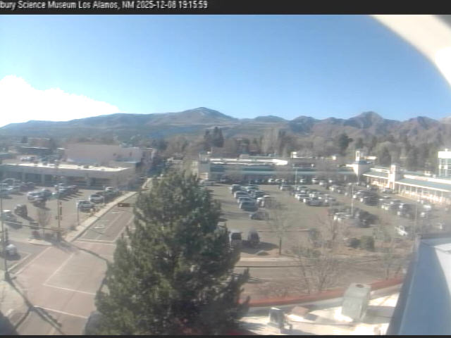 Thumbnail for current weather camera view from The Bradbury Science Museum in Los Alamos, New Mexico