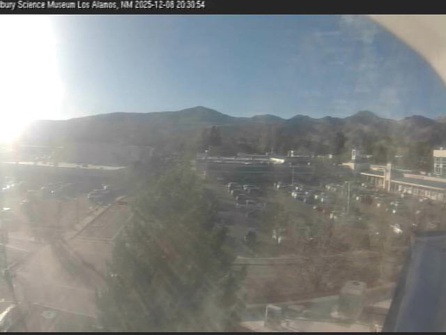 Thumbnail for current weather camera view from The Bradbury Science Museum in Los Alamos, New Mexico
