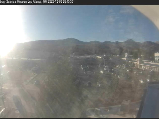 Thumbnail for current weather camera view from The Bradbury Science Museum in Los Alamos, New Mexico