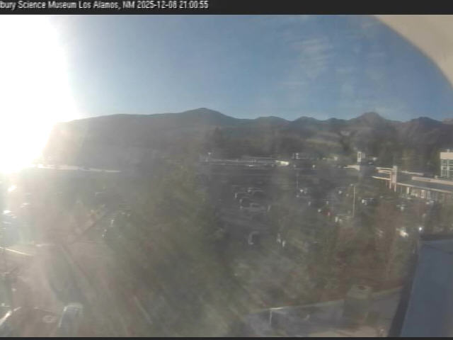 Thumbnail for current weather camera view from The Bradbury Science Museum in Los Alamos, New Mexico