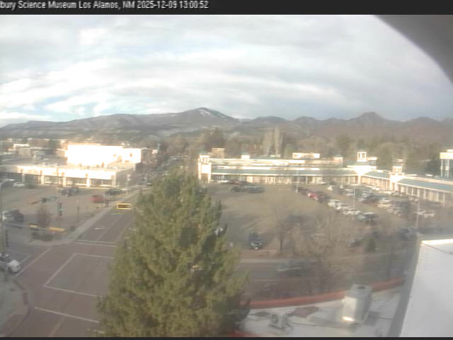 Thumbnail for current weather camera view from The Bradbury Science Museum in Los Alamos, New Mexico