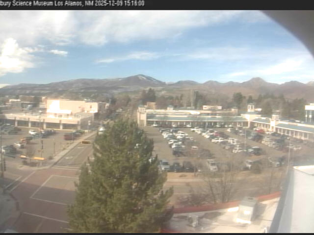 Thumbnail for current weather camera view from The Bradbury Science Museum in Los Alamos, New Mexico