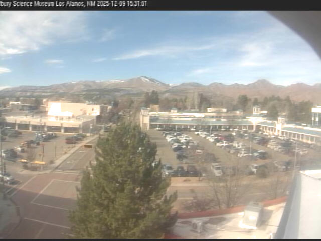 Thumbnail for current weather camera view from The Bradbury Science Museum in Los Alamos, New Mexico