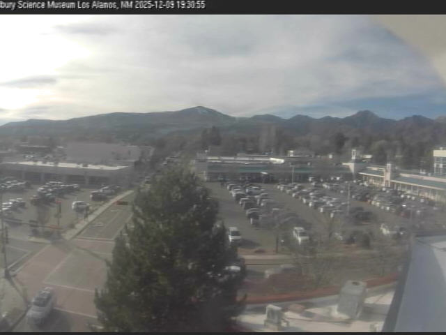 Thumbnail for current weather camera view from The Bradbury Science Museum in Los Alamos, New Mexico