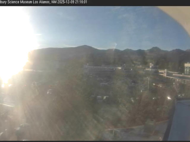 Thumbnail for current weather camera view from The Bradbury Science Museum in Los Alamos, New Mexico