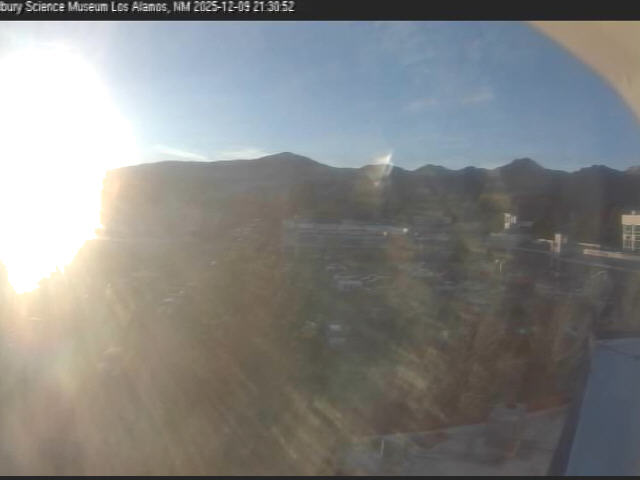 Thumbnail for current weather camera view from The Bradbury Science Museum in Los Alamos, New Mexico