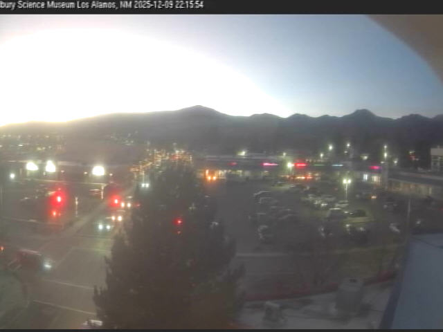 Thumbnail for current weather camera view from The Bradbury Science Museum in Los Alamos, New Mexico