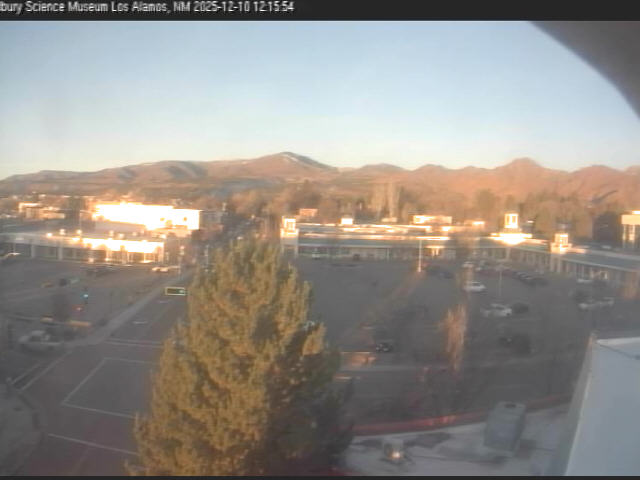 Thumbnail for current weather camera view from The Bradbury Science Museum in Los Alamos, New Mexico