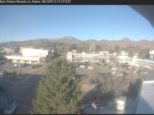 Thumbnail for current weather camera view from The Bradbury Science Museum in Los Alamos, New Mexico
